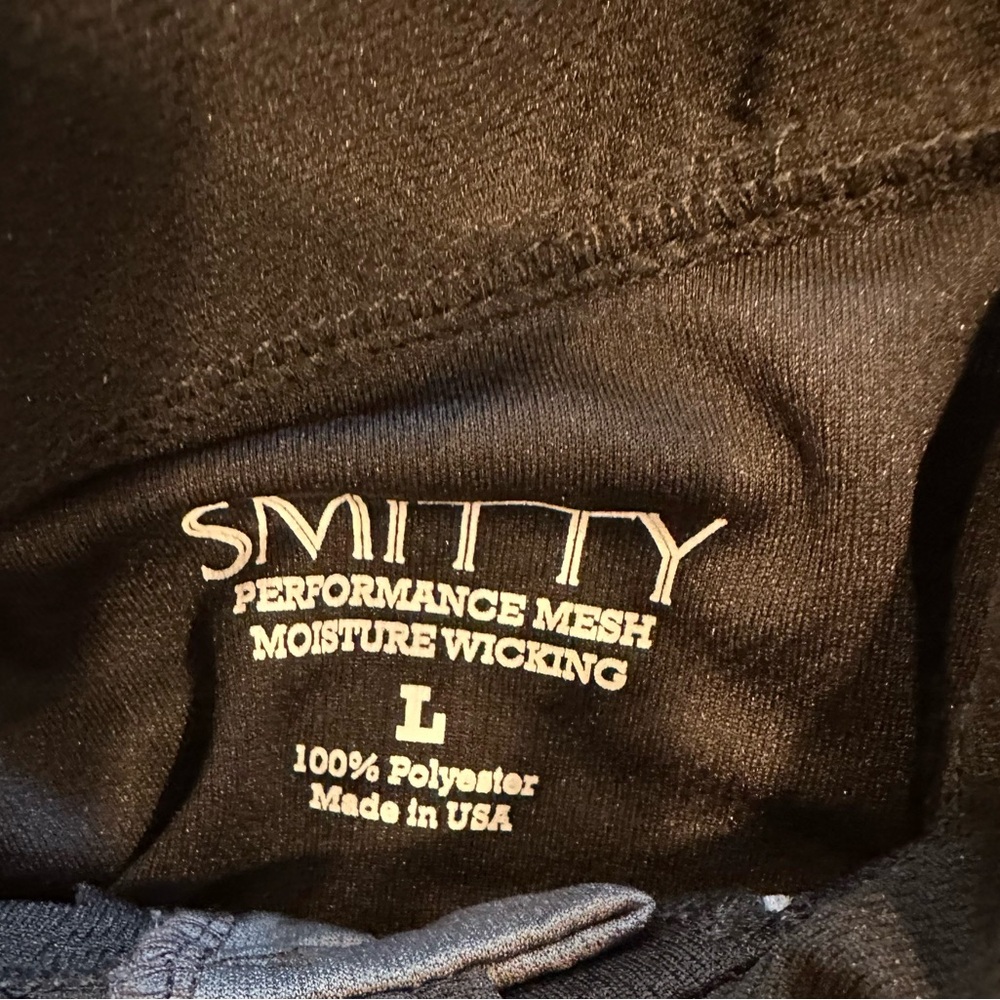 Smitty Umpire Shirt Black/Grey Polo MLB - Picture 3 of 4